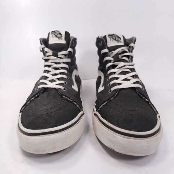 Vans Off the Wall Old Skool Athletic Shoe Womens Size 10 Mens 8.5 721278 Black - Picture 2 of 9